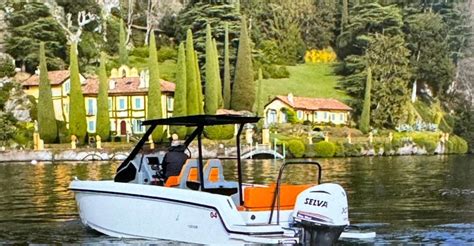 Lake Como 1 Hour Private Boat Tour With Driver