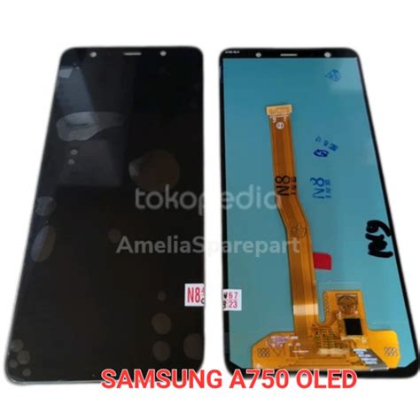 Jual LCD TOUCHSCREEN SAMSUNG A7 2018 A750F ORI OLED INCELL Kab