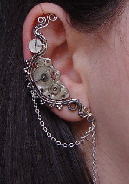 Pin By Pintyo On Kszerek Szakaszolva Steam Punk Jewelry Ear Cuff