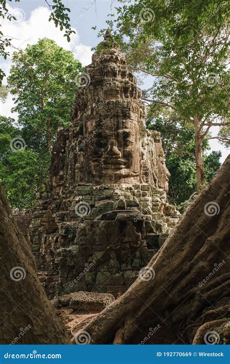 Complejo Del Templo Angkor Wat En Siem Reap Cambodia Imagen De Archivo