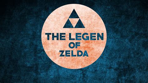 The Legend Of Zelda Logo Hd Wallpaper Wallpaper Flare