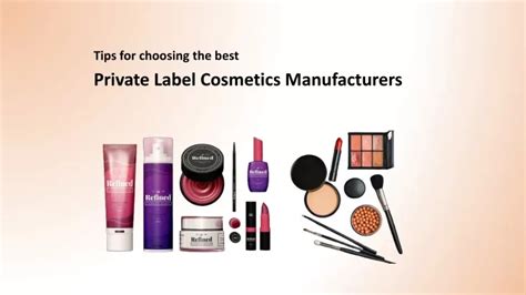 Ppt Things To Consider While Selecting Private Label Cosmetics