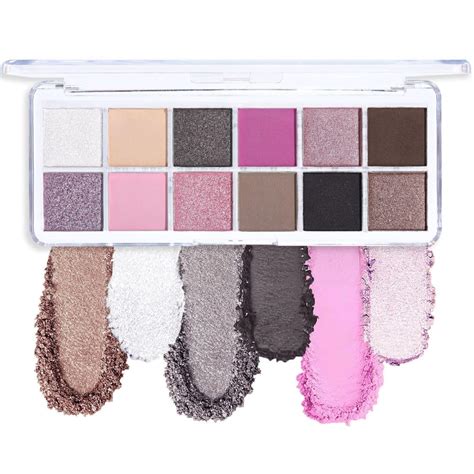 Paleta De Sombra De Ojos De Colores Nude Rosa Y Marr N Paleta De