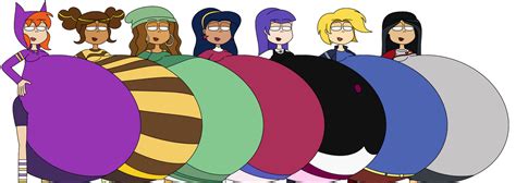 Big Bellied Dc Super Hero Girls By Angrysignsreal On Deviantart