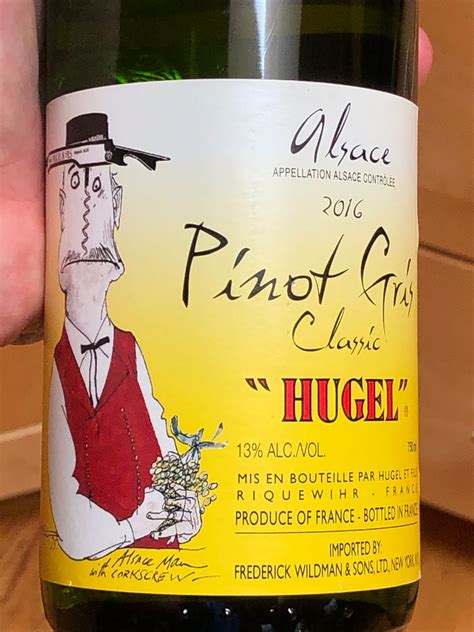 Hugel Pinot Gris Classic France Alsace Cellartracker