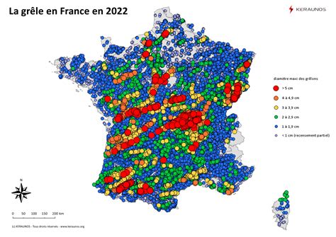 La Gr Le En France En Quel Bilan Keraunos Observatoire