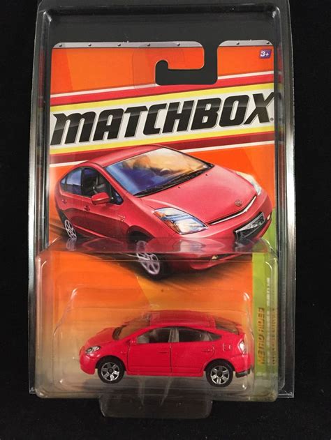 2011 Matchbox Metro Rides 08 Toyota Prius 26 Red W Protecto