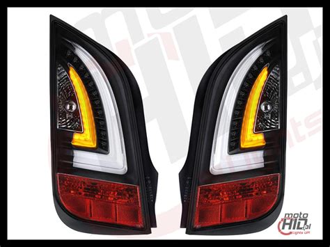 Lampy Tylne LED Seat Mii LIGHTBAR 12 Black CLEAR MotoHID Pl