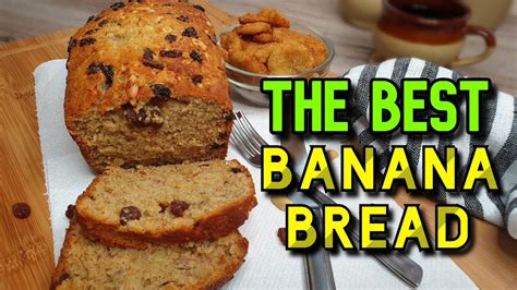 Classic Moist Banana Breadcake Easy Recipe Baking Video Youtube