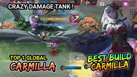 BEST BUILD Top 1 Global Carmilla Season 22 Widy Kapan Supreme Carmilla