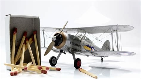 Gloster Gladiator Mk I 1 72 Airfix WW2 Aircraft Model YouTube