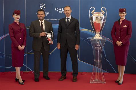 Qatar Airways aerolínea oficial de la UEFA Champions League Aviacion