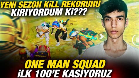 K Ll Rekoru Mu One Man Squad Lk E Kasiyoruz Youtube