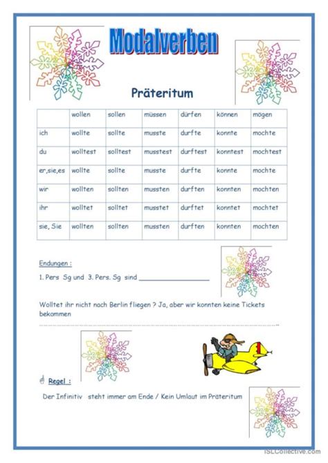 Modalverben Deutsch Daf Arbeitsbl Tter Pdf Doc