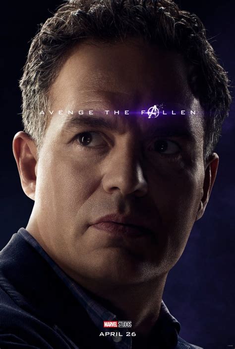 Avengers Endgame Se Revelan Posters Individuales De Los Personajes A