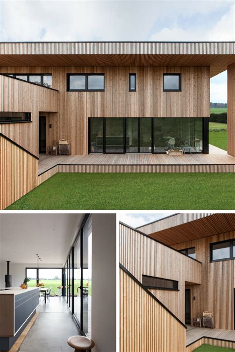 Modernes Architektenhaus Aus Holz Mit Sorpetaler Fenstern Architekten