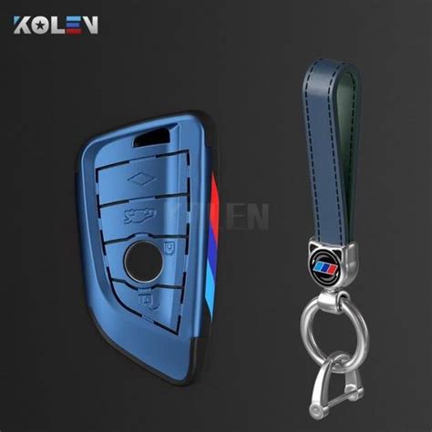 B Blue Set 3 Coque de protection pour clé télécommande pour BMW X1