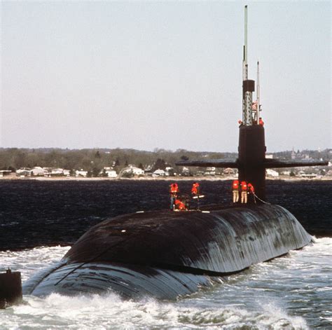 Ssgn 729 Uss Georgia Ssbn Ohio Class Missile Submarine Navy