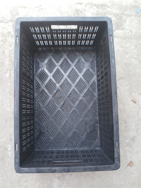 Square Mesh Kg Plastic Vegetable Crate Size X X Capacity