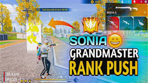 Road To Grandmaster Season 35 Solo Grandmaster Game Play Solo Grandmaster Push In Free Fire