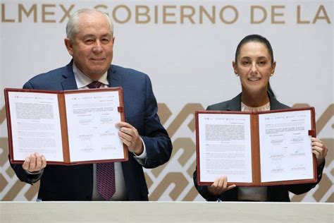 Histórico el convenio entre el GobCDMX y Segalmex destaca Sheinbaum