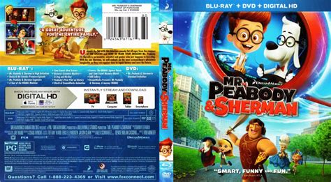 Mr Peabody And Sherman Dvd Cover