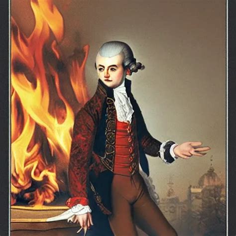 Mozart Commits Arson Stable Diffusion Openart