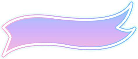 Transparent Ribbon Banner Tumblr