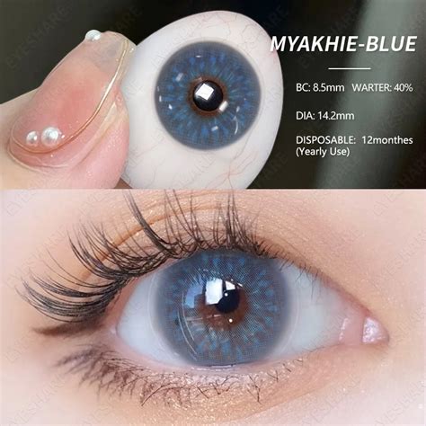 Eyeshare Contact Lens For Color Eyes Brown Gray 14 2mm Lenses Myakhie