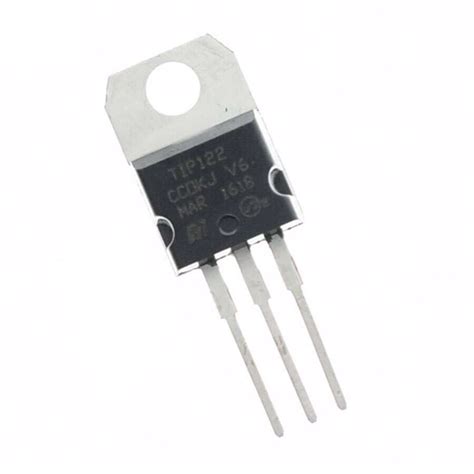 Tip122 5A 100V NPN Darlington Power Transistor TO 220 Makers Electronics