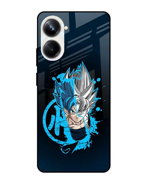 Buy Goku Brush Art Premium Glass Case For Realme Pro G Shock Proof