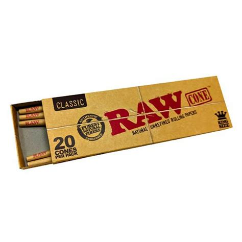 Raw Classic 20 Cones King Size Art Of Joint