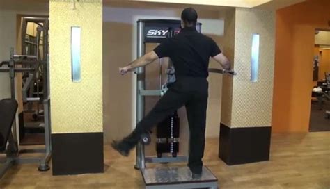 Standing Hip Abductor Machine