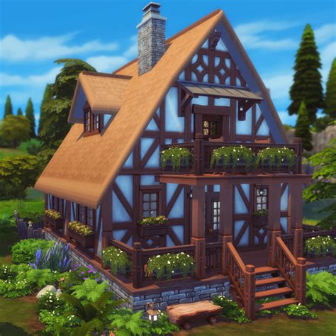 Almen Cottage Nocc Screenshots The Sims 4 Rooms Lots Curseforge