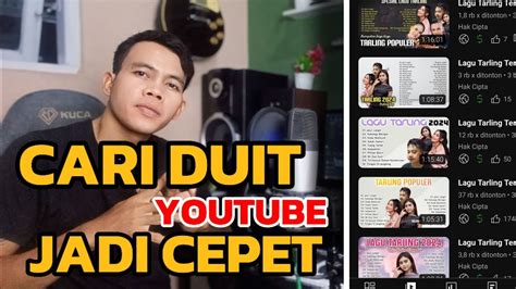 Minggu Monet Sebulan Langsung Gajian Ide Konten Youtube Paling