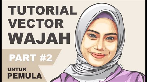 TUTORIAL MEMBUAT VECTOR WAJAH UNTUK PEMULA Part 2 Bagian Hidung