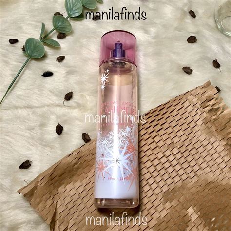Snowflakes And Cashmere Decant Bath And Body Works BBW Decant Body Mist Fine Fragrance Mist