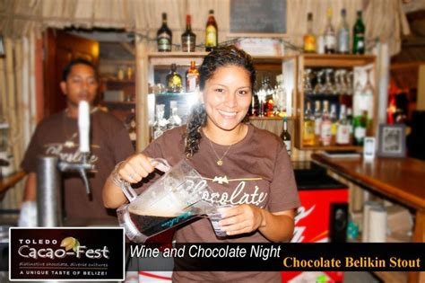 Belikin Serving The Chocolate Yumminess At Cacao Festival In Pg