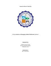 Business Analysis Tools Case Study1 Docx Ateneo De Davao University