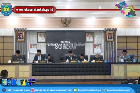 BUPATI POPO HADIRI PEMBUKAAN RAPAT PARIPURNA DPRD OKU SELATAN DENGAN