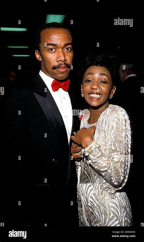 Anita Baker And Fiance Walter Bridgforth Jr. 1987 Credit: Ralph Dominguez/MediaPunch Stock Photo ...