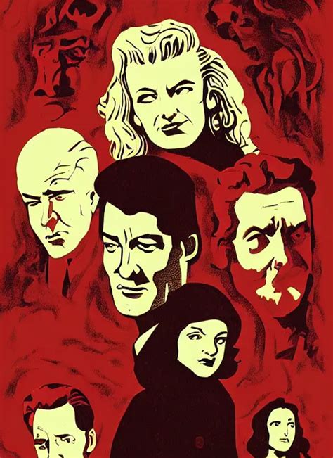 Twin Peaks Movie Poster Art By Mike Mignola Stable Diffusion OpenArt