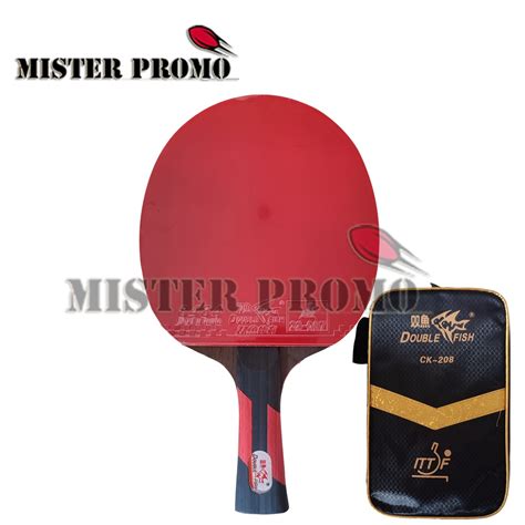 Jual Bat Bet Pingpong Tenis Meja Double Fish CK 208 Original Cover