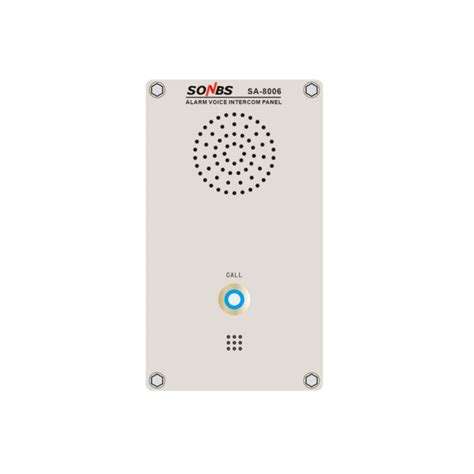 Sa 8006 Ip Network Intercom Panel China Sa 8006 Ip Network Intercom