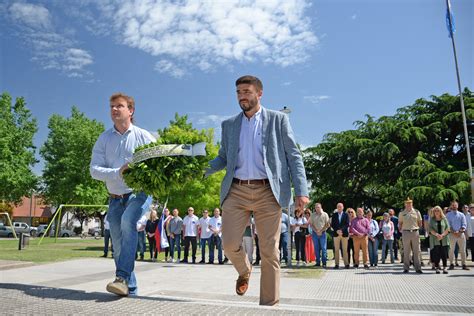 Ezequiel Galli Y Maximiliano Wesner Encabezaron El Acto Protocolar Por