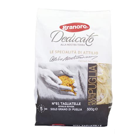 Granoro Dedicato Tagliatelle Makarna 500 G Macroonline