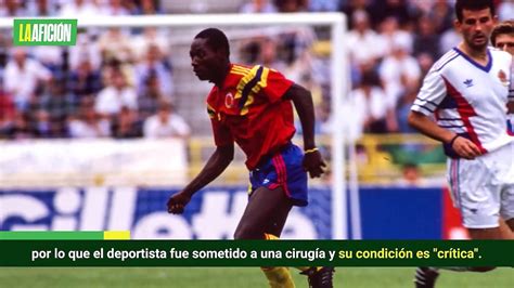 Ex futbolista Freddy Rincón en estado crítico tras accidente