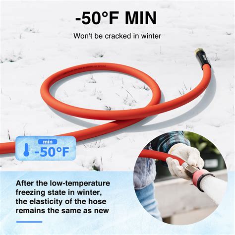 Specilite 50 Ft Hot And Cold Water Hose 34 Id 50