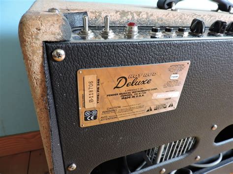 Photo Fender Hot Rod Deluxe Ampli Audiofanzine