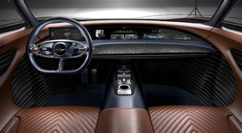 Genesis Gv Facelift To Have Inch Panoramic Oled Display Korean